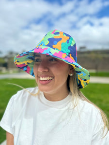 Colour camo Hat