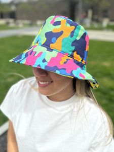 Colour camo Hat