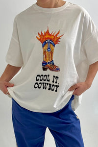 Cool It Cowboy Tee