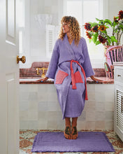 Load image into Gallery viewer, Lilac Waffle Bath Robe