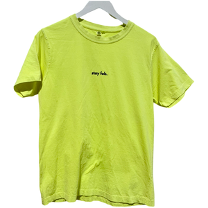 Stay fab. - Yellow Neon Tee