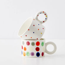 Load image into Gallery viewer, Polkatini Ceramin Rainbow Mug