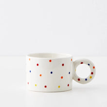 Load image into Gallery viewer, Polkatini Ceramin Rainbow Mug