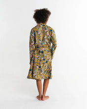 Load image into Gallery viewer, Birds of Paradise Linen Robe