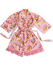 Load image into Gallery viewer, Ken Done x Kip &amp; Co Beach Days Mini Terry Bath Robe