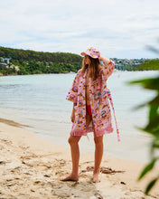 Load image into Gallery viewer, Ken Done x Kip &amp; Co Beach Days Mini Terry Bath Robe