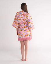 Load image into Gallery viewer, Ken Done x Kip &amp; Co Beach Days Mini Terry Bath Robe