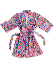 Load image into Gallery viewer, Jenny Lee x Kip &amp; Co Opal Oz Pax Lilac Satin Robe