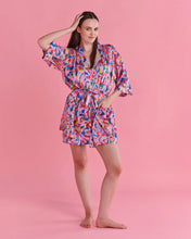 Load image into Gallery viewer, Jenny Lee x Kip &amp; Co Opal Oz Pax Lilac Satin Robe