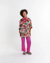 Load image into Gallery viewer, Rose Garden Satin Robe