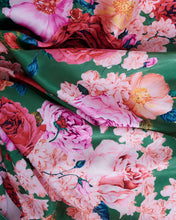 Load image into Gallery viewer, Rose Garden Satin Robe