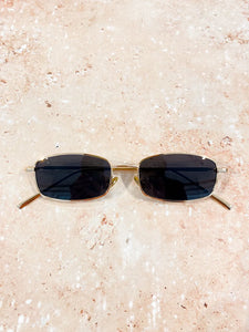 Britt Retro Metal Frame Sunglasses